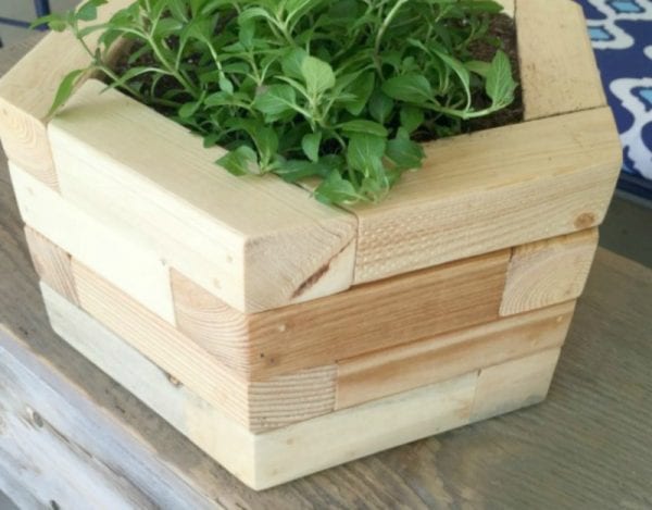 Feat 2x2 Projects, Hexagon Planters For Tabletop Or Wall, Mylove2create
