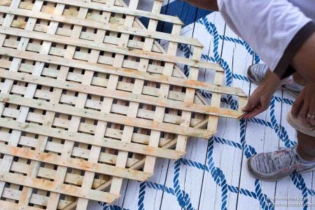 Hide Your AC Unit: DIY Outdoor Air Conditioner Screen with Lattice