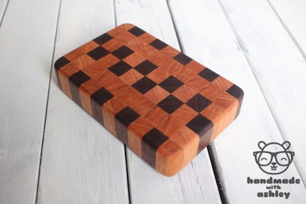 End Grain Cutting Board How To Tutorial Woodworking Diy Kitchen 5