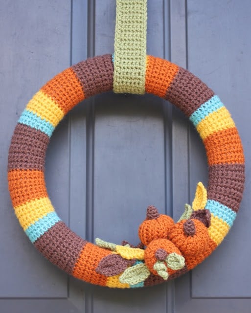 Crochet Wreath by Repeat Crafter Me