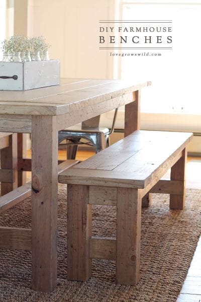 DIY Farmhouse Bench Final