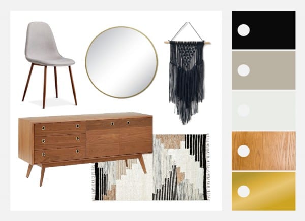 Mid-Century Modern Dining Room Decorating Tips and Ideas Featured Image