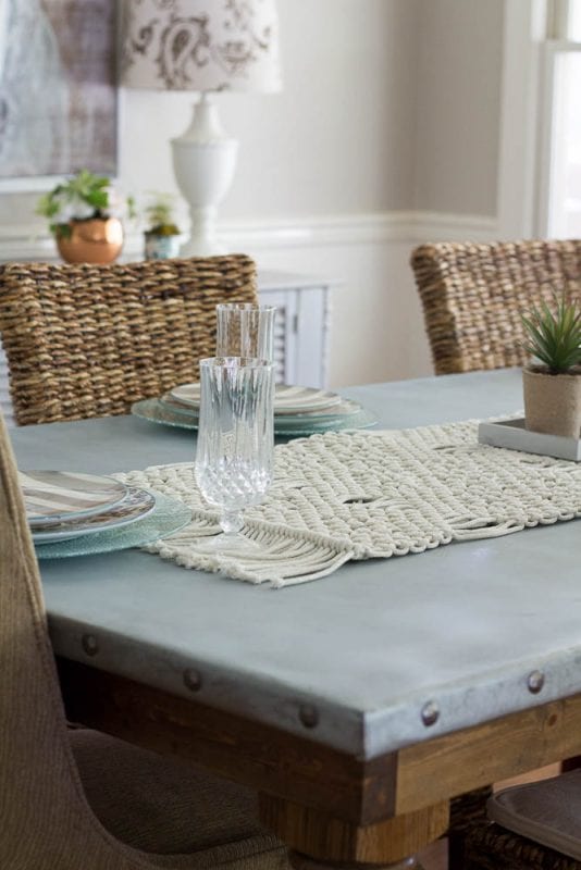 Friday Favorites Zinc Table Top And Fall Entryway