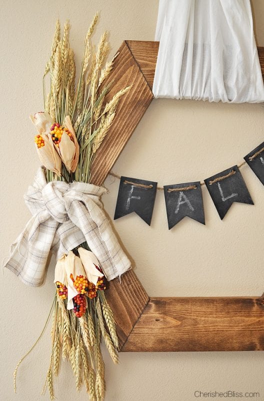 Rustic Fall Wreath Cherished Bliss