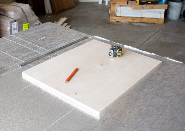 Plywood Hanging Planter Panel