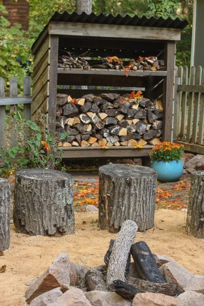 Wood Storage Shed Vertical