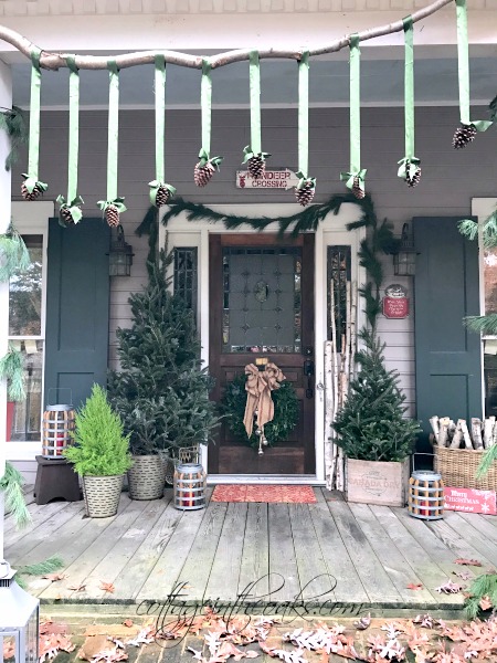 Christmas Front Porch Ideas 1