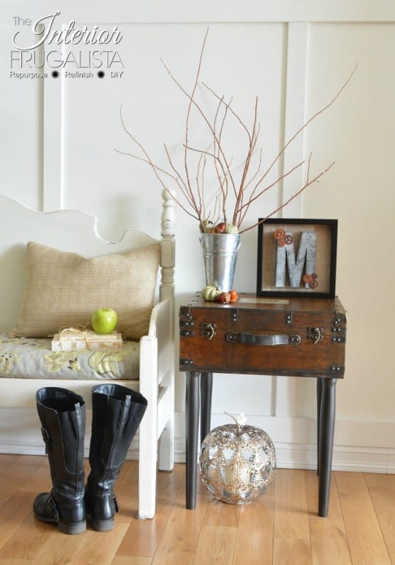 Friday Favorites Trunk Side Table And Pumpkins Remodelaholic