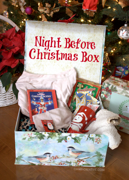 Night Before Christmas Box For Teens