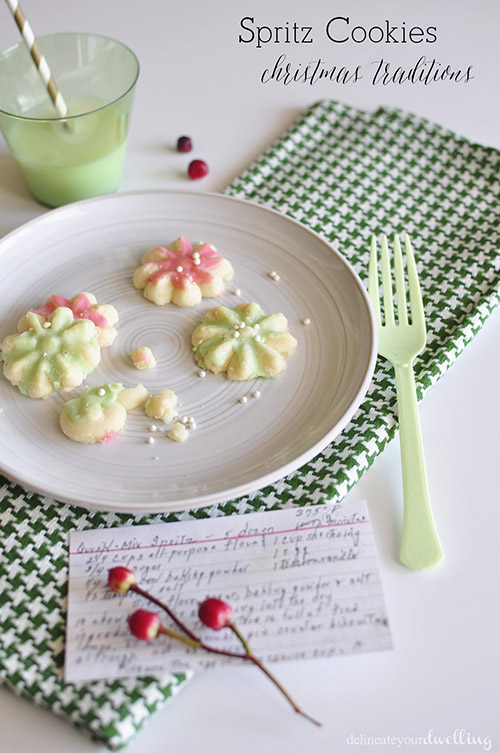 Spritz Cookies Christmas Traditions