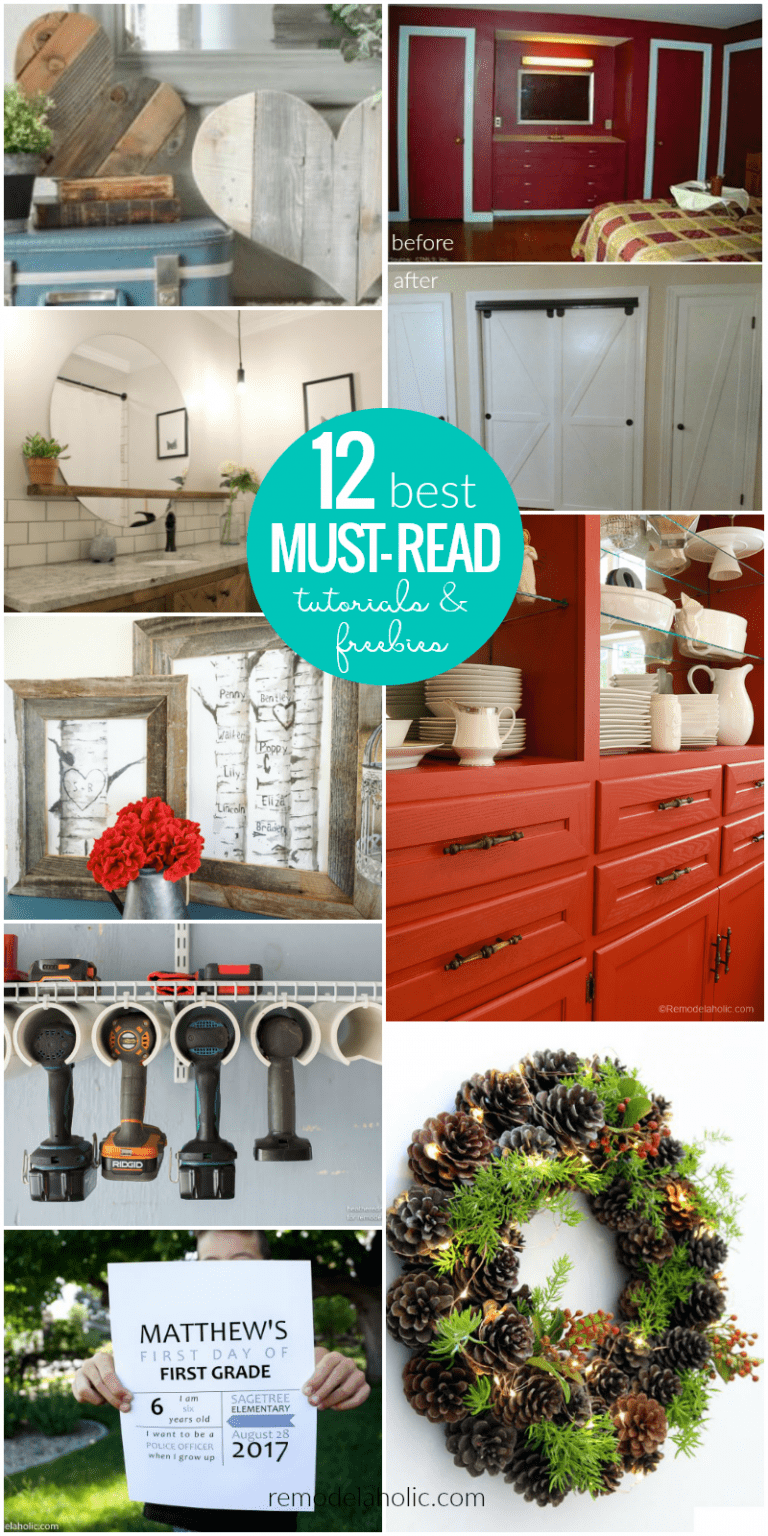 Best of 2017: 12 Must-Read DIY Project Tutorials &amp; Free Printables ...
