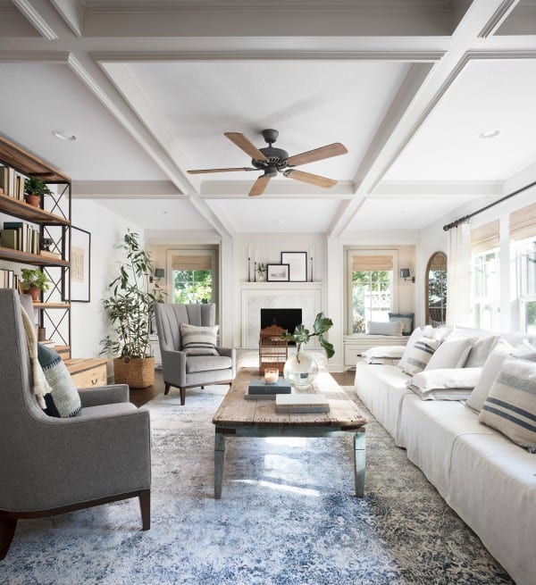 Get This Look: Fixer Upper Mountain House Living Room