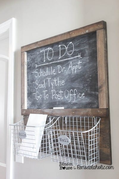 DIY Locker Basket Mail Organizer 6 Of 7