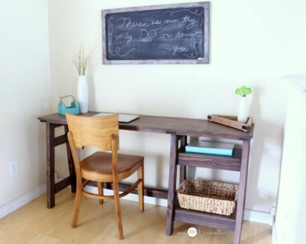 Best DIY Tutorials And Tips, Build An A Frame Desk Mylove2create
