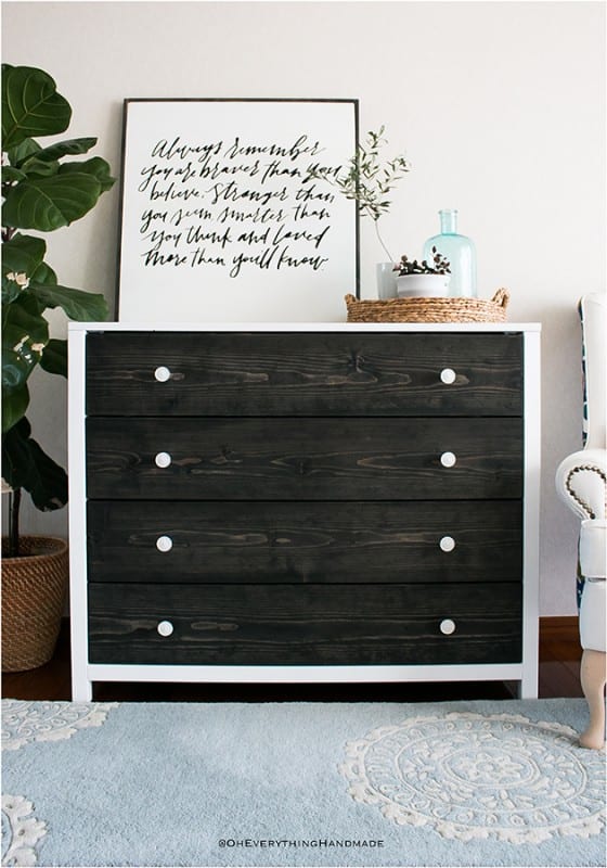 Best DIY Tutorials And Tips, Modern Farmhouse Dresser Oh Everything Handmade