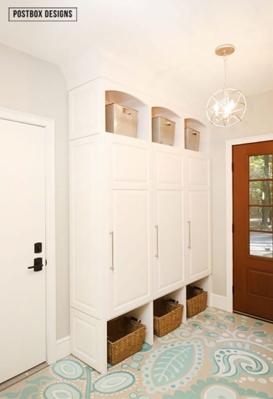 Best DIY Tutorials And Tips, Mudroom Lockers Postbox Designs