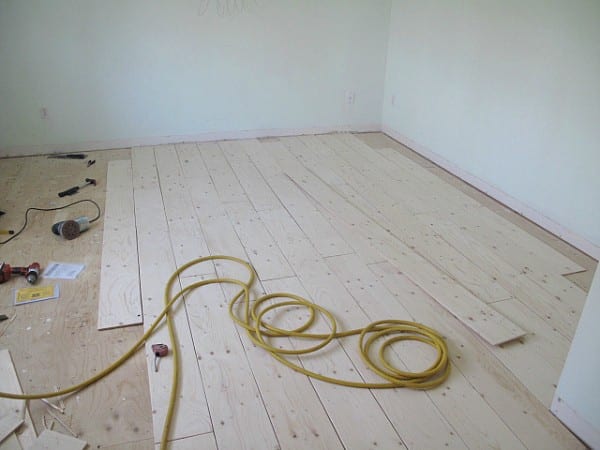 Best DIY Tutorials And Tips, Plywood Plank Flooring Sharktails