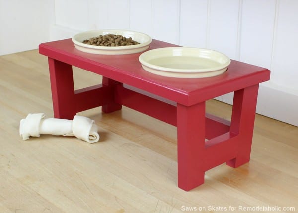 Diy Dog Food Bowl Stand Sos 7