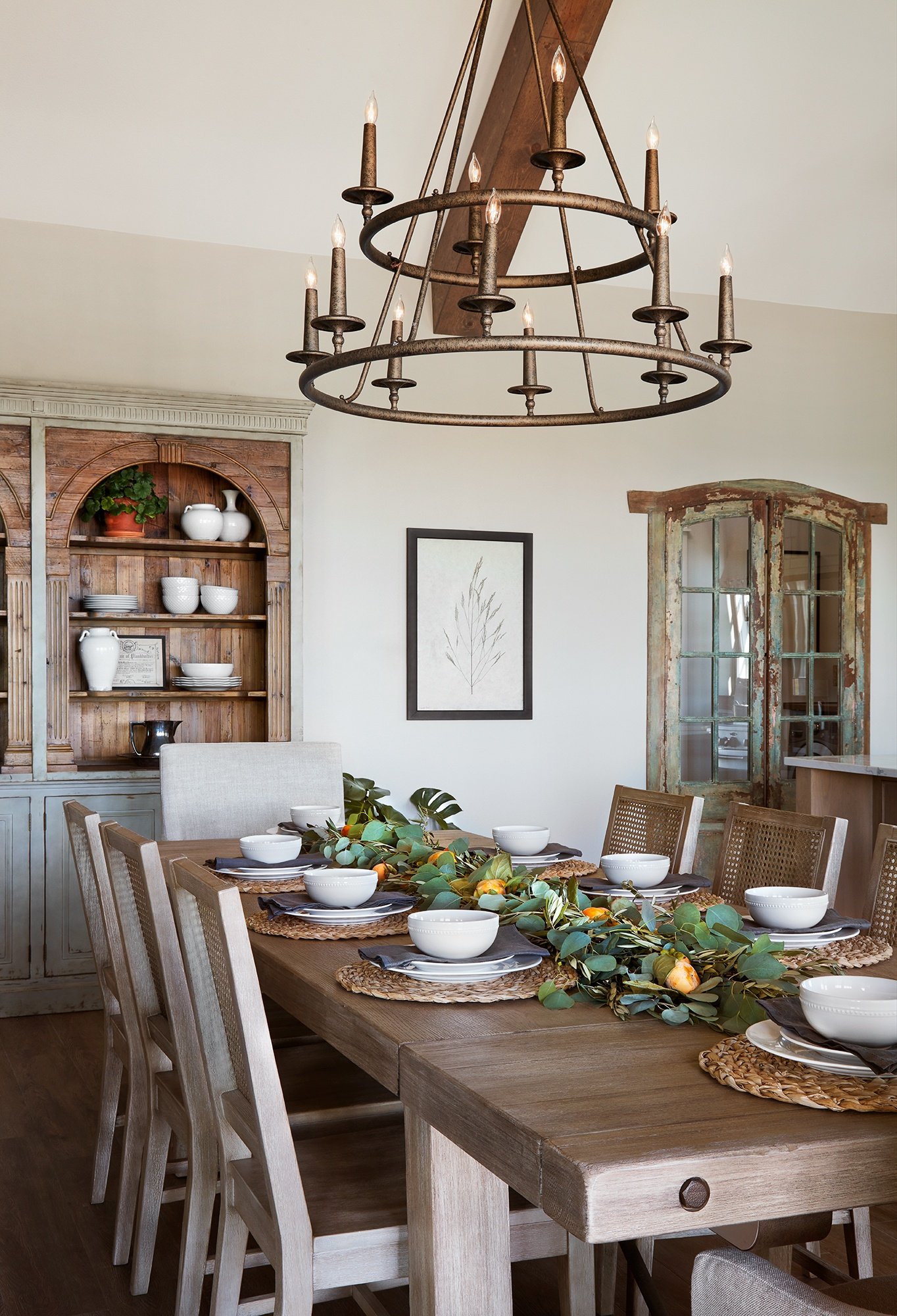 Get This Look Farmhouse Dining Room, Fixer Upper "A Lot of Options