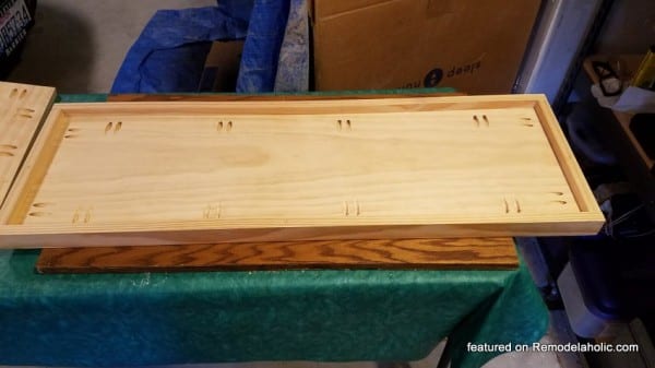 IKEA Hack Console Bookshelf Top Piece Large