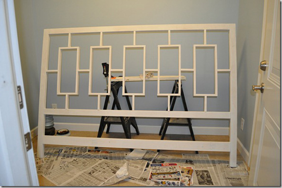 DIY Headboard Tutorial, By Decor And The Dog Featured On @Remodelaholic