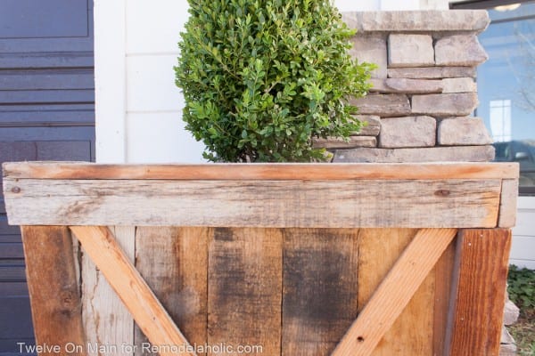 Diy Large Pallet Planter 5