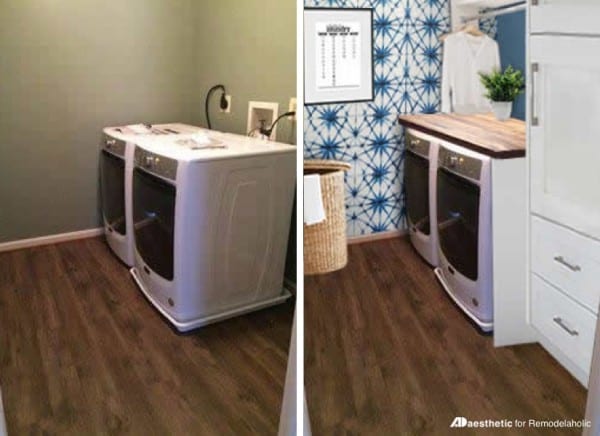 Real Life Rooms: A Simple Laundry Room Update to Add Color and Character Featured Image