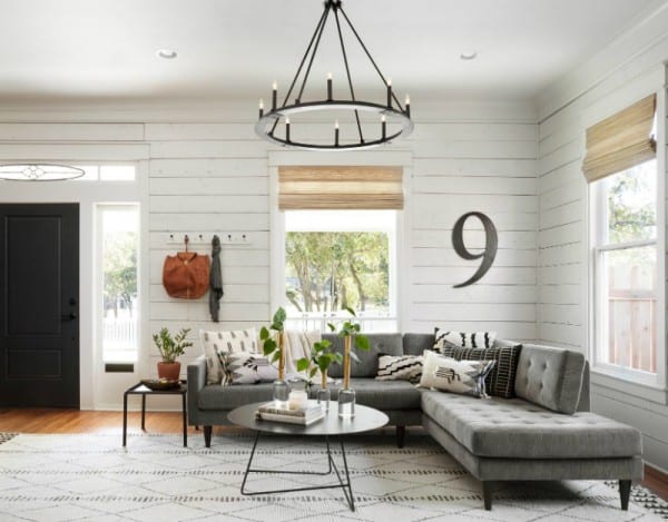 Get This Look Fixer Upper Living Room The Americana House Feature