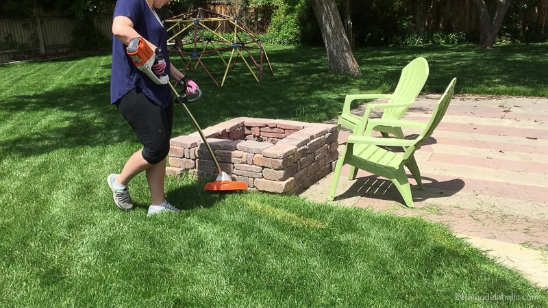 Tips For Trimming And Edging Your Lawn Like A Pro With Stihl @Remodelaholic 23