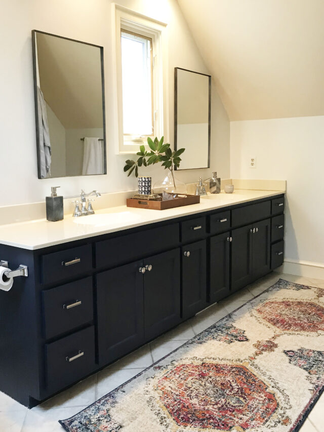 Postbox Designs: My $950 Budget Bathroom