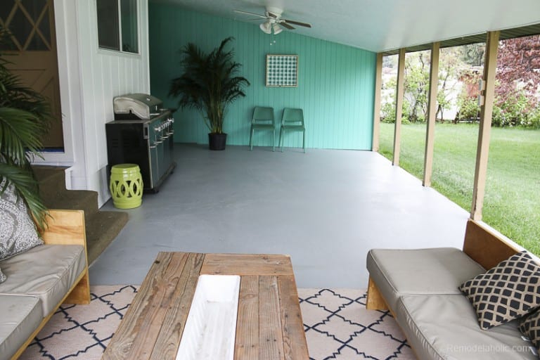 9 Great Concrete Patio Ideas for a Makeover - Remodelaholic