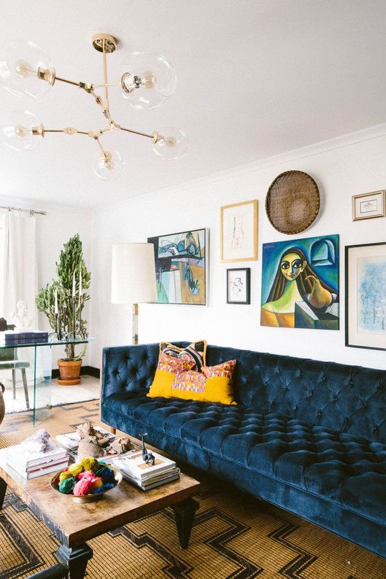 6 Tips to Decorating with Color in your Living Room Design