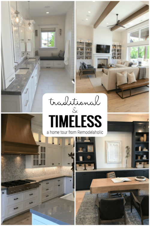 Home Tour: Custom Timeless and Traditional Home Style | Remodelaholic