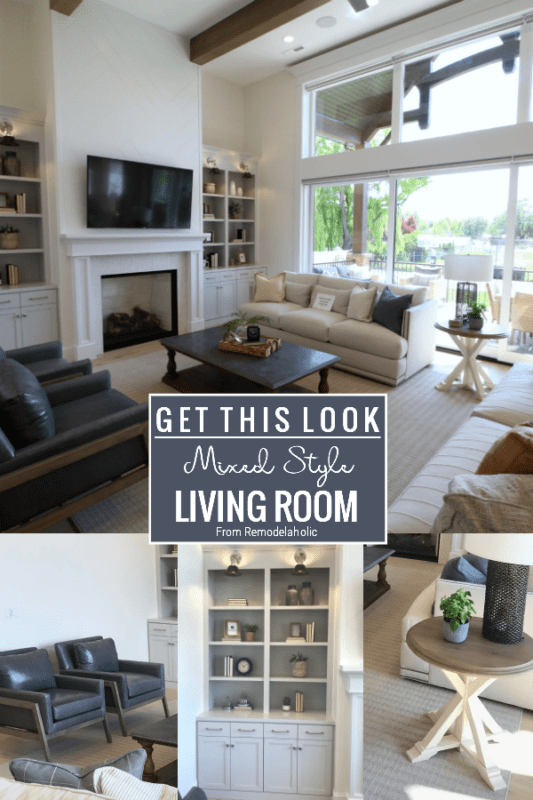 Come Learn How To Mix Design Styles In Your Living Room From Remodelaholic