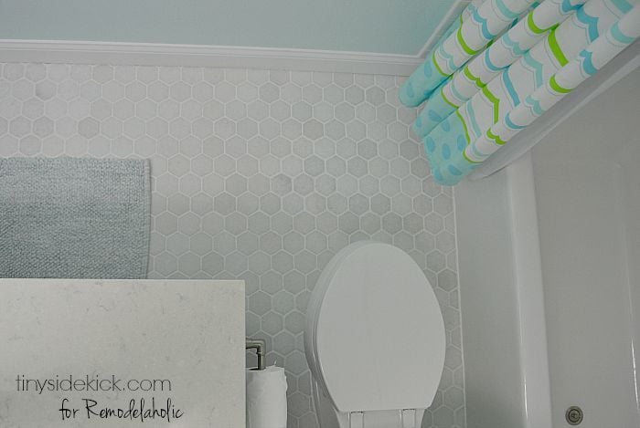 Installing Hexagon Tile for Beginners | Remodelaholic