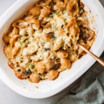 Creamy French Onion Pasta Bake