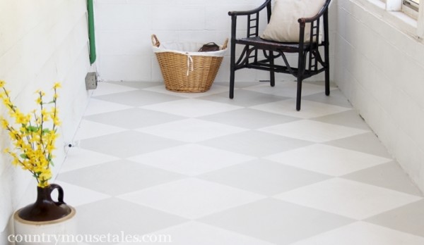 Painted Concrete Flooring
