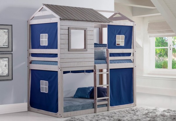 Diaz Twin Bunk Bed At Wayfair Featured On Remodelaholic.com
