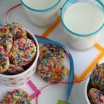 Rainbow Sprinkle Funfetti Cookie Recipe From Scratch #remodelaholic