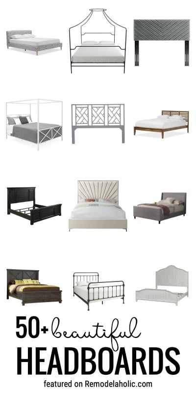 Find The Perfect Headboard For Your Bedroom With One Of These 50+ Beautiful Headboards And Bed Frames Featured On Remodelaholic.com