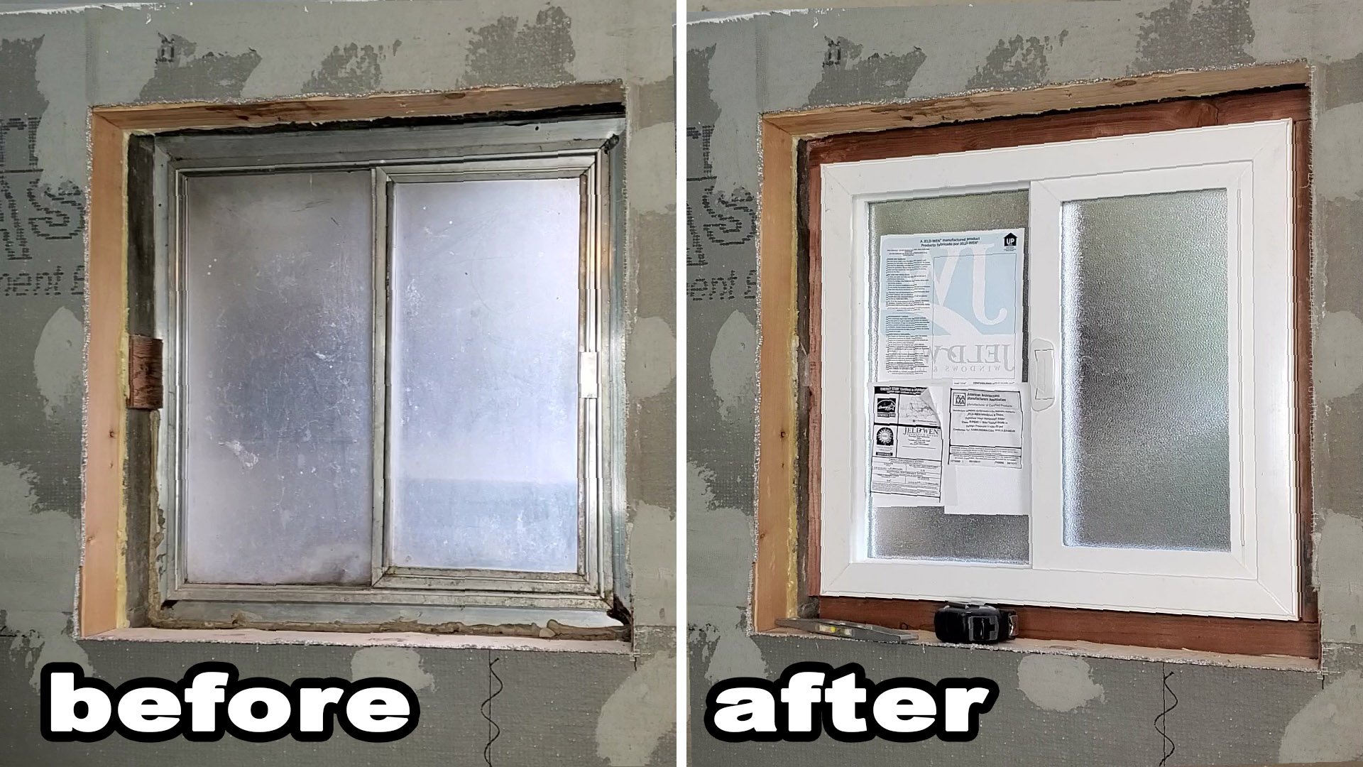 How to Install a Window in Basement Bathroom Remodelaholic