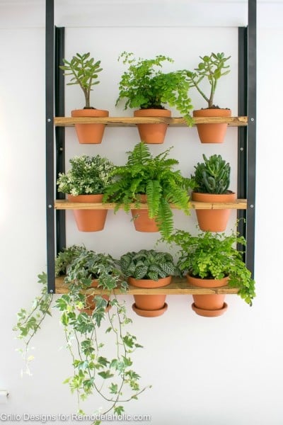 IKEA Hyllis Hack Industrial Wall Planter