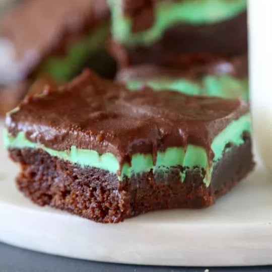 Mint Chocolate Brownies