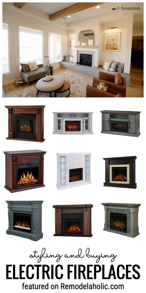 Remodelaholic 25+ Electric Fireplaces and Mantels