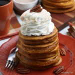 Homemade Pumpkin Pancakes From Scratch, Remodelaholic