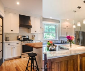 DIY Kitchen Remodel Ideas With Before And After Pictures For Expanding Small Kitchens, Remodelaholic