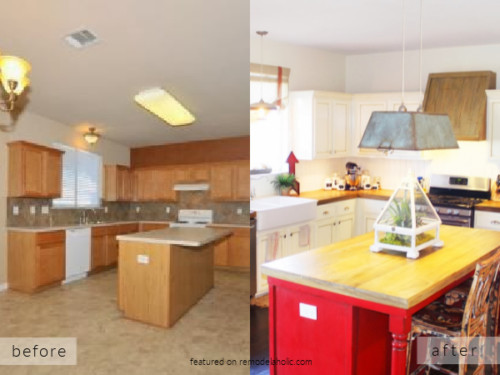 19 Before and After Kitchen Remodel Ideas | Remodelaholic