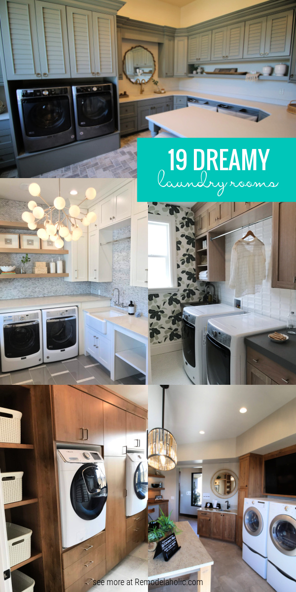 19 Dreamy Laundry Room Ideas [+ Video Tour] | Remodelaholic