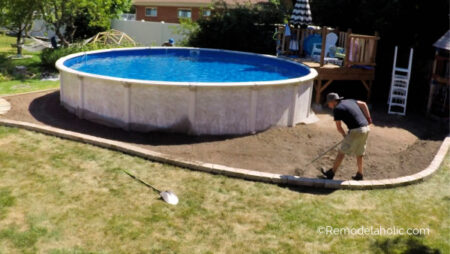 How to Install an Above Ground Pool (with Video) | Remodelaholic
