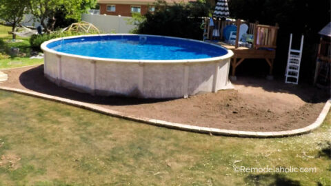 How to Install an Above Ground Pool (with Video) | Remodelaholic